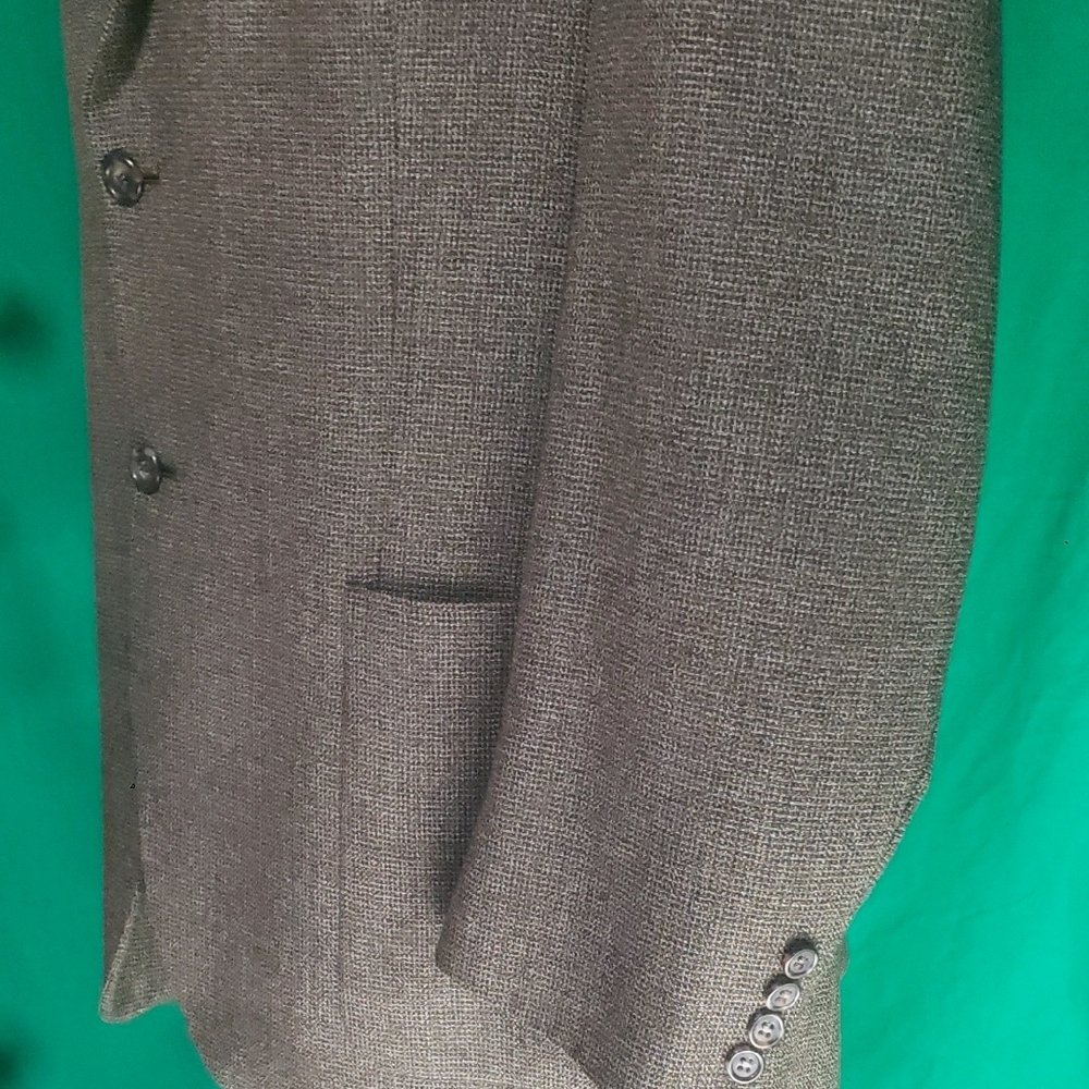 Hart Schaffner Marx for Dillards Brown Tweed Sport Coat 48L - Picture 6 of 12